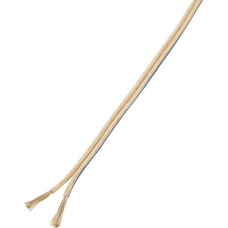 Cavo per altoparlanti 2 x 0.75 mm² Trasparente TRU COMPONENTS 1568259 100 m (1/2)