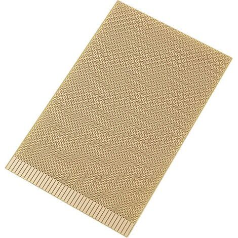 TRU COMPONENTS SU527661 Platine Euro Bakélite (L x l) 160 mm x 100 mm 35 µm Pas 2.54 mm Contenu 1 pc(s) S479961 (1/3)