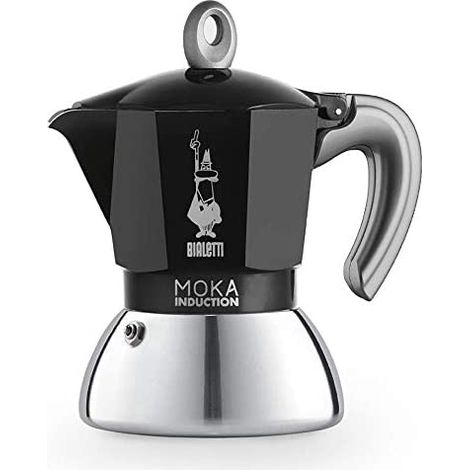 Caffettiera Moka Induction Nera Tz 2 Bialetti