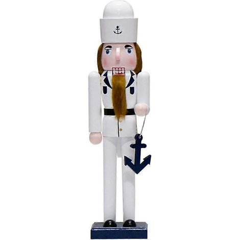 Casse-noix Sailor Wood, décoration de table unique de 38 cm pour casser les noix (1/5)