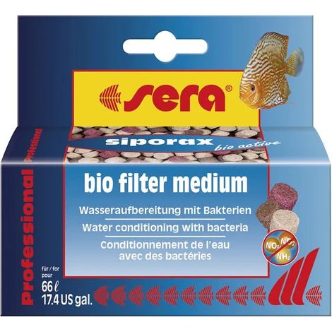 Mezzo filtrante sera siporax bio active professional ceramica 35g