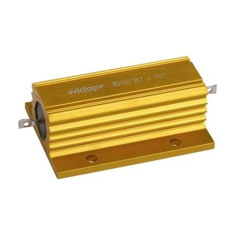 Widap 160141 Resistenza a filo 10 kΩ in alluminio 100 W 1 % 1 pz.
