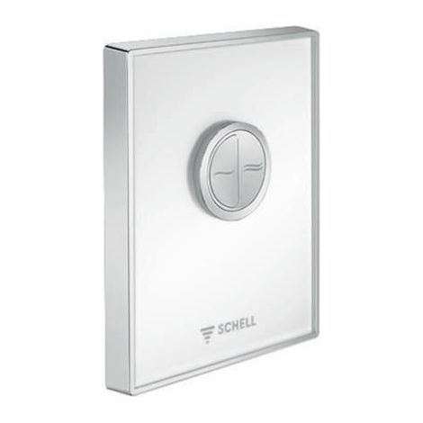 SCHELL Plaque de commande WC AMBITION ECO ND