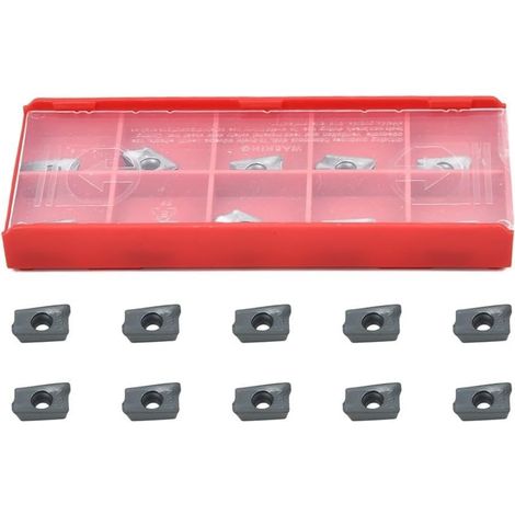 Plaquette indexable Apkt1003pdr Ic908 pour acier moulé brut et (1/5)