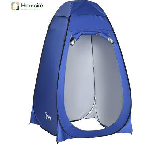 HOMAIRE Pop up Toilettenzelt mobile de camping, Dunkelblau