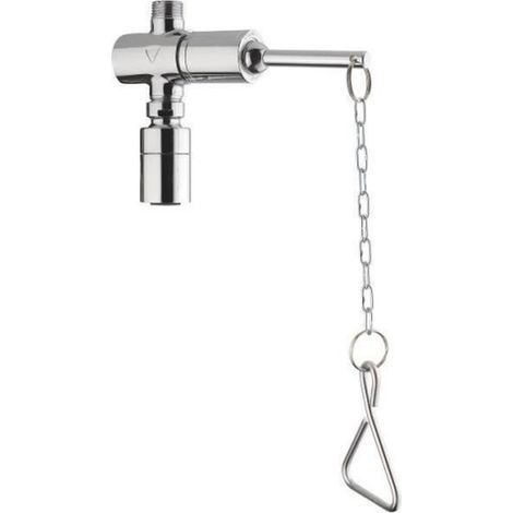 Duscharmatur mit Duschkopf und Kettenzug zur sofortigen Absperrung – Idral Modern 09030/1I (1/5)