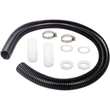 Downpipe Cistern Connector Kit, 32mm Water Cistern Connector Kit for Rain Carrying, Join 2 Water Cisterns and Rain Barrels Together Connecting Pipe (1/4)