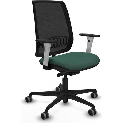 Bürostuhl piqueras y crespo Alares weiß ohne Rollen (1/2)