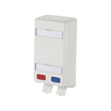 modulo di rete metz btr e-dat 2 porte rj-45 categoria 6a