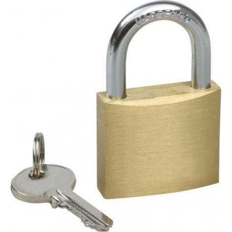 MAGGI GROUP - LUCCHETTO IN OTTONE CON ARCO TEMPERATO 50MM