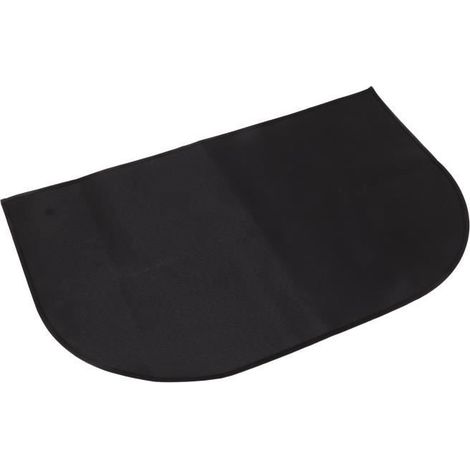 Tapis de protection de sol anti-feu VVIKIZY - Tapis de cheminée - 50 X 80 cm