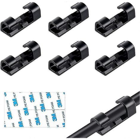 Attaches pour câbles, Gestion des câbles, 100 attaches de fixation pour câbles (1/5)