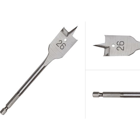 Flachfräsbohrer 26 x 152 mm - pro Stück