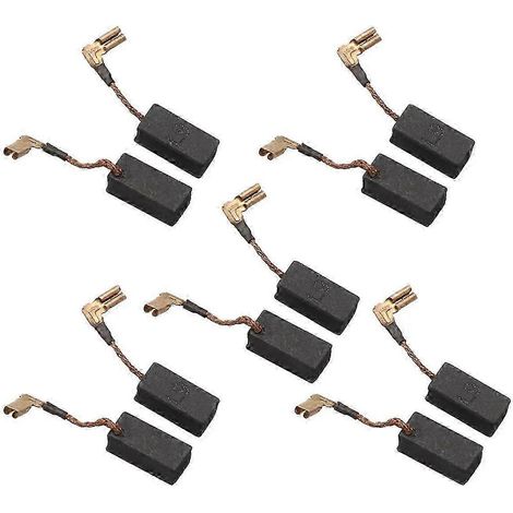 Balais de charbon moteur DWE4120 et DWE4011, lot de 10 - pièces de rechange pour outil (1/5)