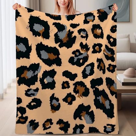 Couverture en polaire douce, chaude et légère, microfibre polyester,6080 pouces (1/4)