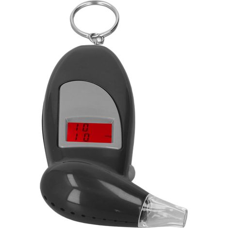 Éthylotest portable avec affichage numérique et embouts de rechange pour conducteurs et usage domestique (1/5)