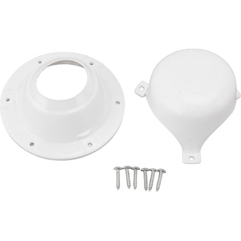 Bouchons de ventilation de toit pour camping-cars, en plastique ABS résistant aux intempéries, pour tuyaux de ventilation de toit de caravanes, blanc (1/5)