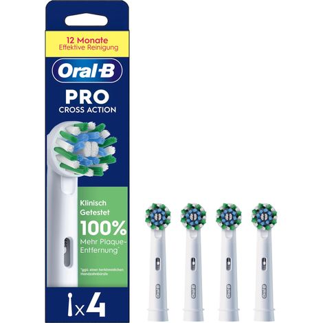 Oral-B Pro CrossAction 4er Aufsteckbürsten