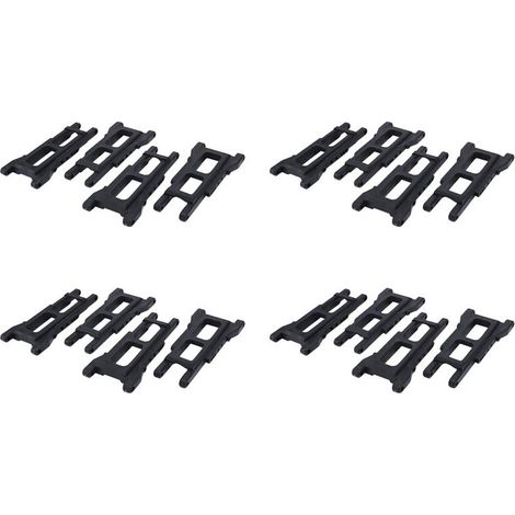 Kit di aggiornamento bracci sospensione anteriori e posteriori da 16 pezzi per Slash 4X4 VXL Remo Hobby 9EMO HuanQi 727 Auto RC 1/10