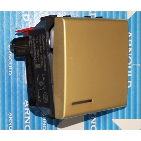 Arnould 25222 Va-et-Vient Lumineux Or Satin - 2 Modules - S.Living