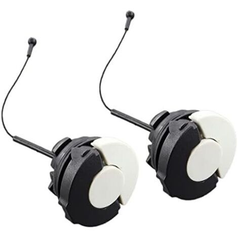 VURAHOME - Lot de 2 couvercles de réservoir dessence pour STIHL MS270 MS280 MS290 MS310 MS311 MS341 MS361 MS362 MS390 MS391 MS440 MS441 MS460 MS461 MS661 MS880 (1/4)
