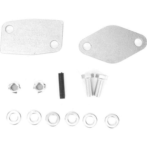 1 Kit suppression vanne EGR, plaque blocage 985984415261, acier, compatible Mitsubishi Delica Pajero (1/5)