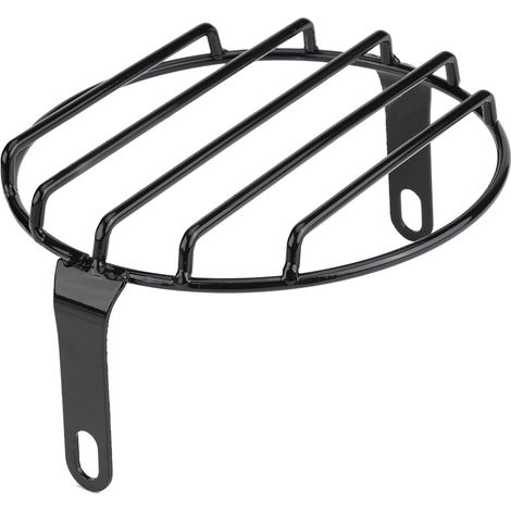 6.5in Motorbike Phare Latéral Rond Grille Protection Masque pour Cruiser Chopper Cafe Racer (1/3)