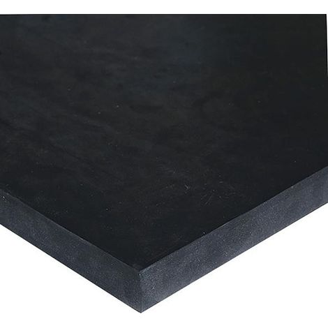 Negro Epdm De Placas De Caucho De 10 Mm - 1000X1000Mm