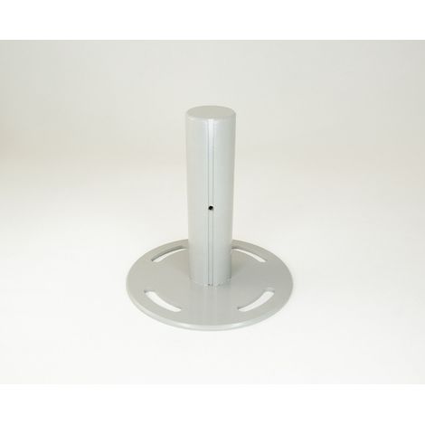 Embase platine (Base ronde) pour poteau télescopique (1/5)