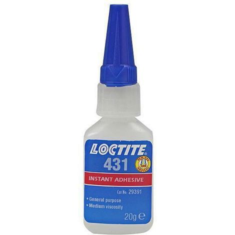 Super Glue Loctite Liquide Transparent, Bouteille, 20 g, Loctite 431 ( Prix pour 1 ) (1/2)