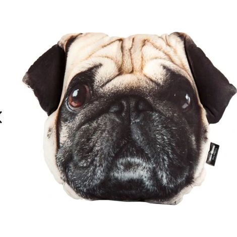 Almohada 3D con un perro pug, regalo, recuerdo (1/2)