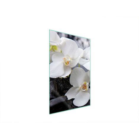 TABLA DE CORTAR DE VIDRIO 35x52 ORQUÍDEA (1/5)