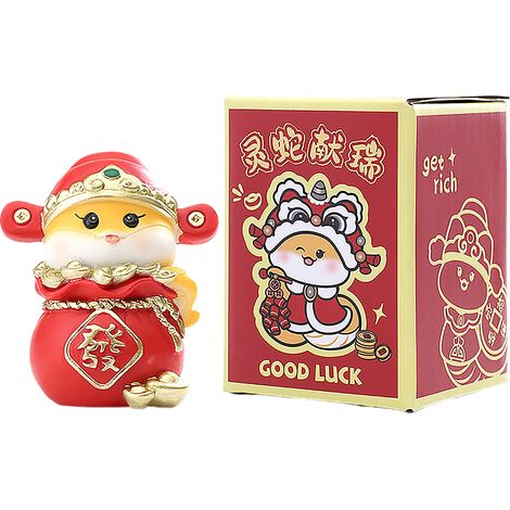 Mini Serpiente Hada Decorativa Mejorada – Decoración para Oficina y Hogar, Regalo de Año Nuevo y Tendencia Nacional (Juego de 2, Plateado)