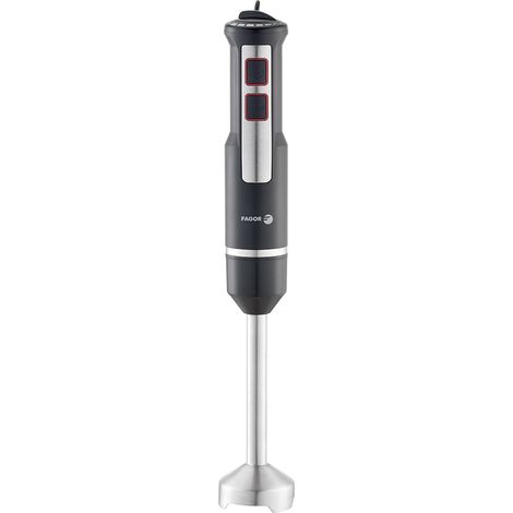 Frullatore a immersione "Divamix Innox" (motore DC 1000W 16000RPM) con 2 livelli di potenza, accessorio tritatutto e misurino da (1/5)