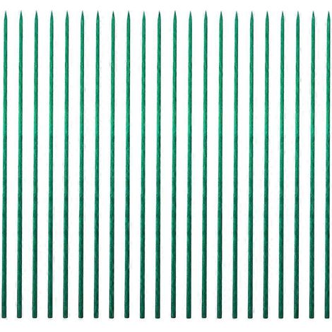 Tuteurs en bambou pour plantes de jardin, avec 40 tiges de bambou décoratives (1/5)