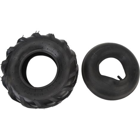 GARRYFIZH Pneu intérieur 13x5.00-6, caoutchouc renforcé, absorption choc, compatible ATV/UTV/jardin (1/5)
