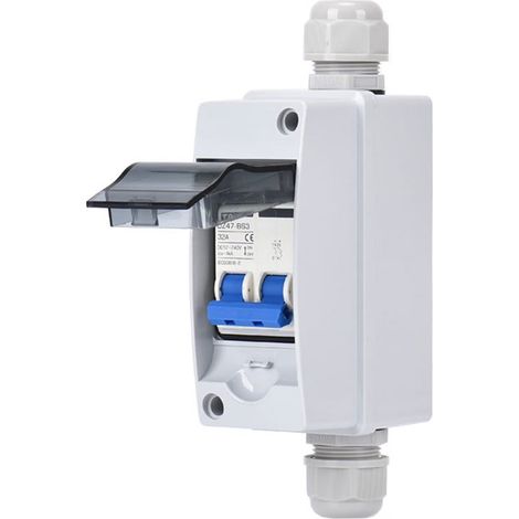 Boîtier de jonction pour cellules photovoltaïques solaires avec disjoncteur CC et boîte de raccordement (1/5)