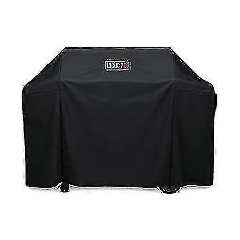 Housse de protection pour barbecue Weber Genesis II E-410 – Polyester résistant aux intempéries – Coutures renforcées – Ourlet élastique (1/5)