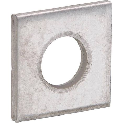 Plaque - Cale inox 30 x 30 mm pour rail profilé aluminium