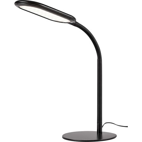 Lampe de bureau LED 10W noire dimmable Rabalux Adelmo (1/5)