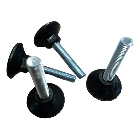 Piedino regolabile per mobili M8 Fi31/30 con base fissa, 20 pezzi (1/4)