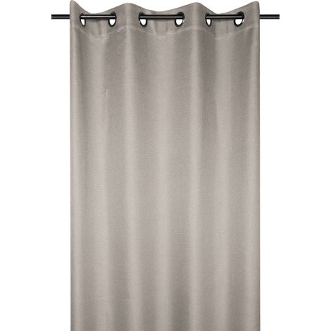Rideau occultant doublure polaire Beige 140x260 cm