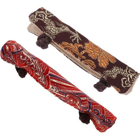 2 Pièces Housse Isolante pour Poignée de Théière en Tissu Boucle Spéciale, Anti-brûlure et Protection Thermique pour Usage Domestique en Hiver (1/5)