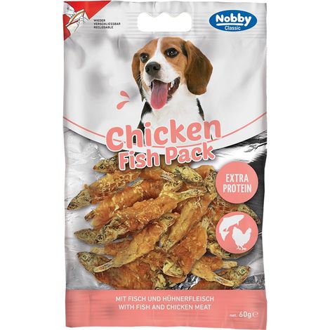 Nobby® Hunde StarSnack CLASSIC Barbecue Chicken Fish ca. 60 g (1/2)