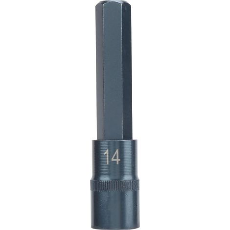 Douille hexagonale S2 acier allié pneumatique électrique clé à choc rapide outil antirouille quincaillerie H14 (1/5)