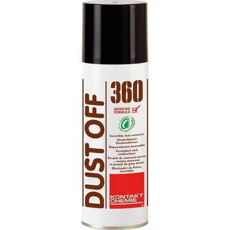 Limpiador gas comprimido 360 SUPER Spraydose 200 ml (por 12) (1/3)