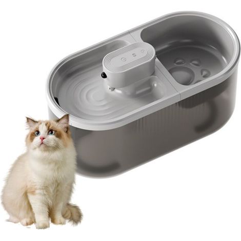 Distributeur d'eau et de nourriture pour chat-DOU