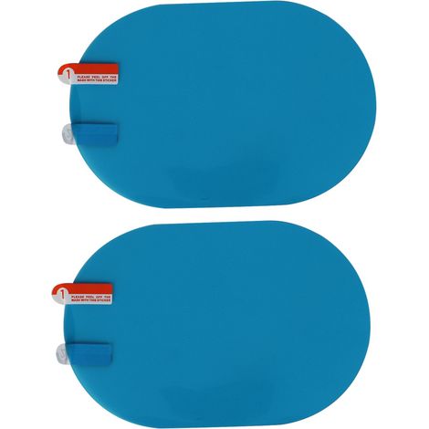 100 x 150 mm Regenfeste Antibeschlag-Schutzfolie für Rückspiegel, Sonnenschutz, wasserdichter Aufkleber für Auto (1/5)