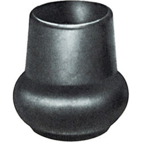 SOTTOPIEDE P/TUBO A PERA NERO 38 MM Q.TA 25