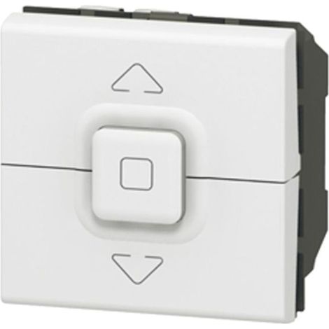 Legrand – Interrupteur volets roulants étanche complet – Double interrupteur pour moteurs – Installation neuve ou remplacement – 77026